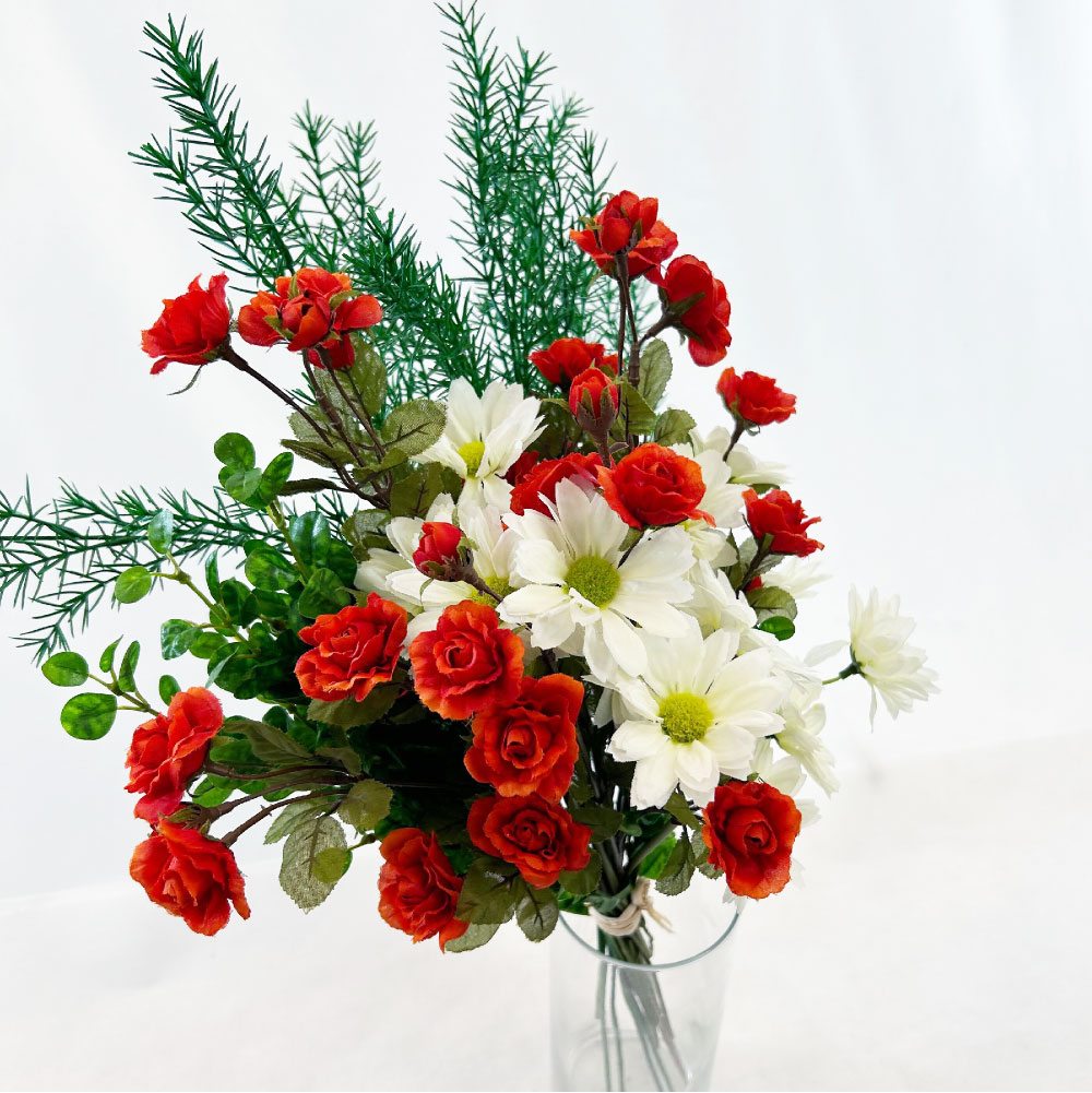 楽天市場】スワッグ 造花 花束 アーティフィシャルフラワー フェイク