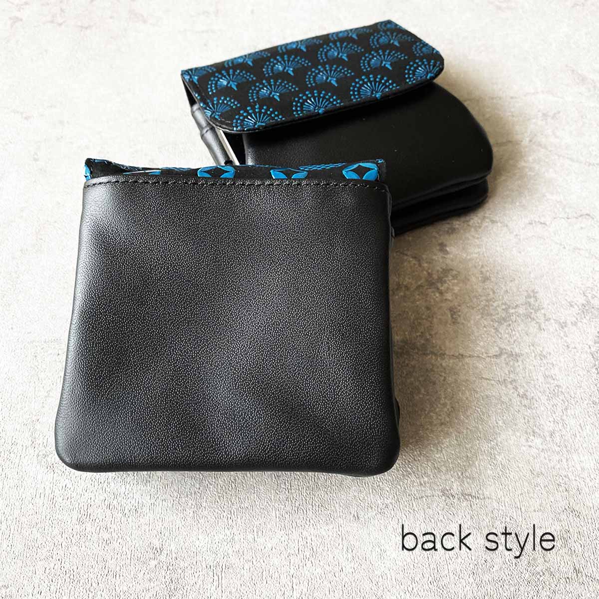 楽天市場】印伝 がま口 和モダン おしゃれがま口 伝統工芸 鹿革 漆