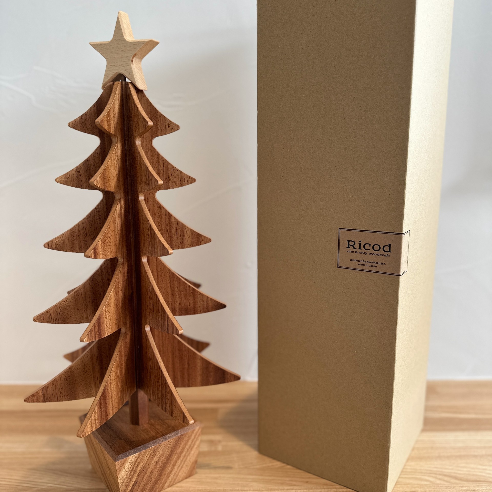 楽天市場】クリスマスツリーDX クリスマス 飾り 木製 インテリア 日本