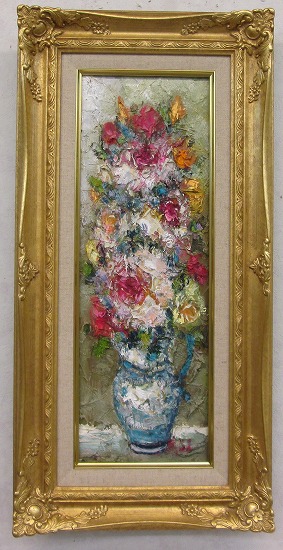 楽天市場】「薔薇」渡部ひでき【通信販売】（Wサムホールサイズ油彩画