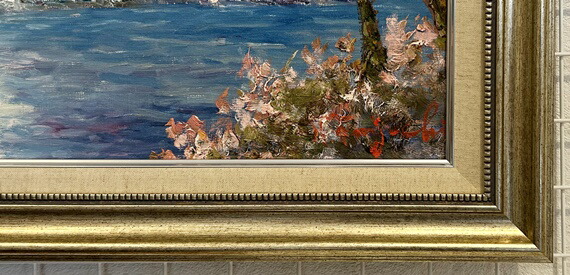 楽天市場】「桜富士」谷口春彦【通信販売】（F10サイズ油彩画[油絵