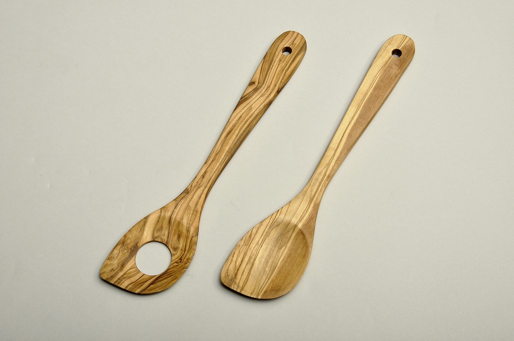 楽天市場】オリーブグッズ クッキングスプーン 30cm 穴なし | キッチン