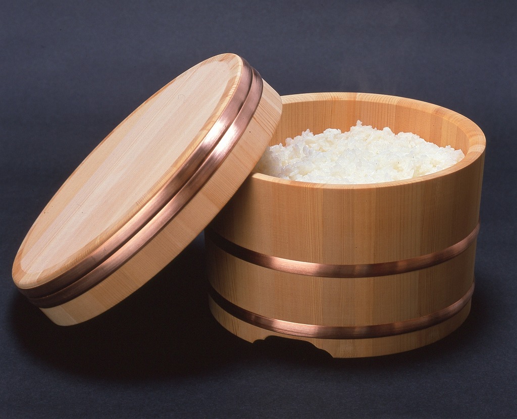 楽天市場】【送料無料】江戸びつ 8寸 (しゃもじ付) | 日本製 木製 木製