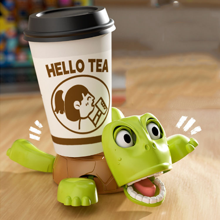 楽天市場】亀コースター 面白い タートルコースター 亀 コースター