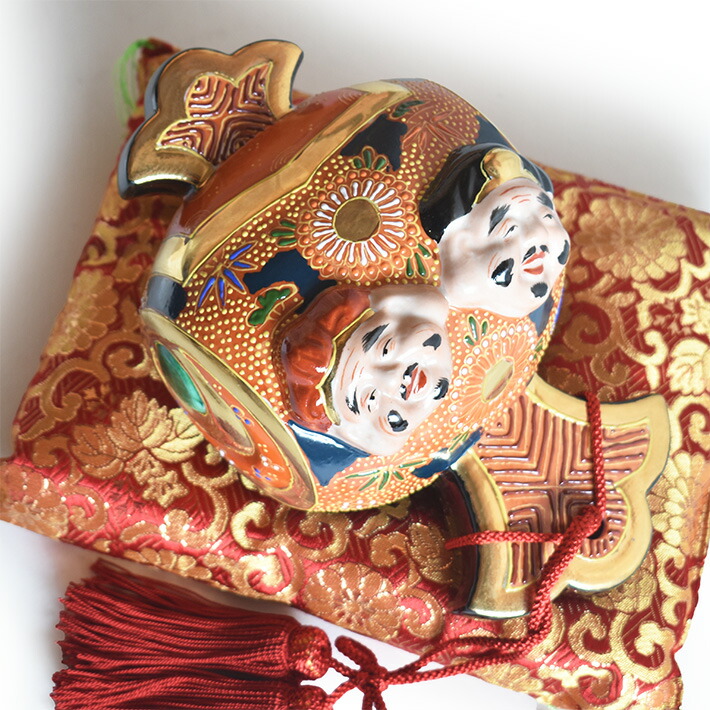 楽天市場】九谷焼 7号 打ち出の小槌 恵比寿大黒（プレゼント ギフト