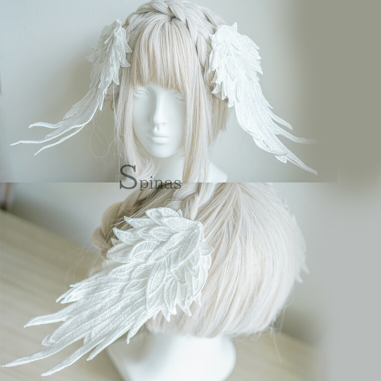 楽天市場】天使にも悪魔にもなれる 羽ヘアピン 1ペア2個セット