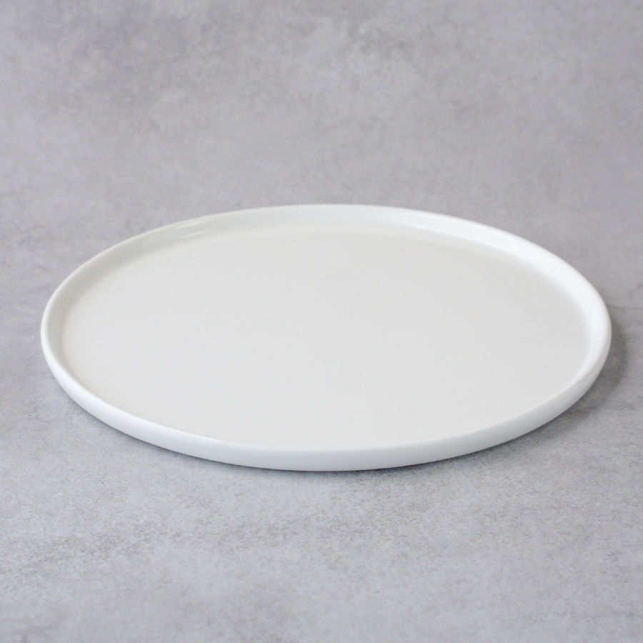 楽天市場】ラウンドフラットプレート21cm 6枚セット (1BOX) ホワイト