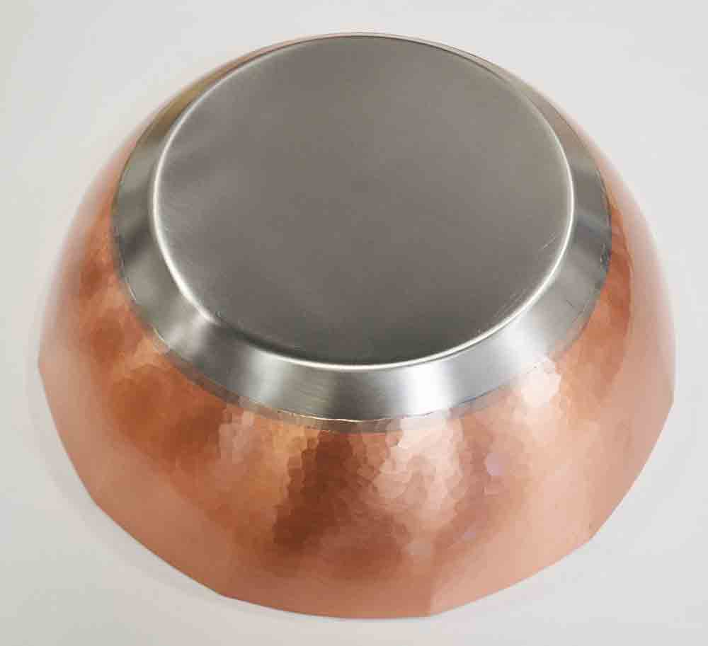 楽天市場】【伝統工芸品】IH対応 銅製 しゃぶしゃぶ鍋 29cm 十二角 槌