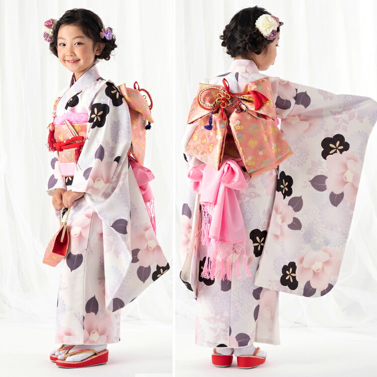 楽天市場】七五三 着物 7歳 四つ身セット(結び帯セット) 女の子 16点