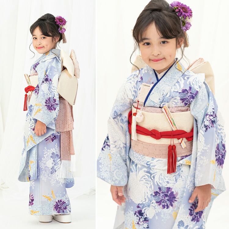楽天市場】七五三 着物 7歳 四つ身 単品 女の子 着付けマニュアル付き