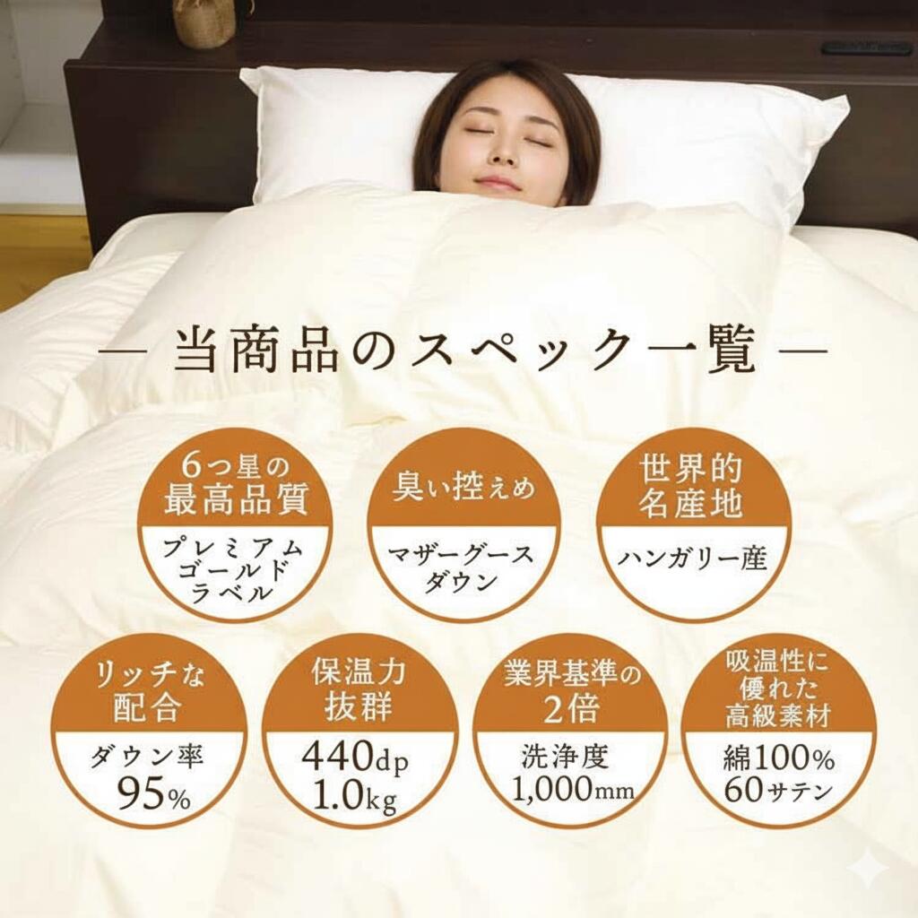 楽天市場】【安心品質 プレミアムゴールドラベル】 羽毛布団 シングル