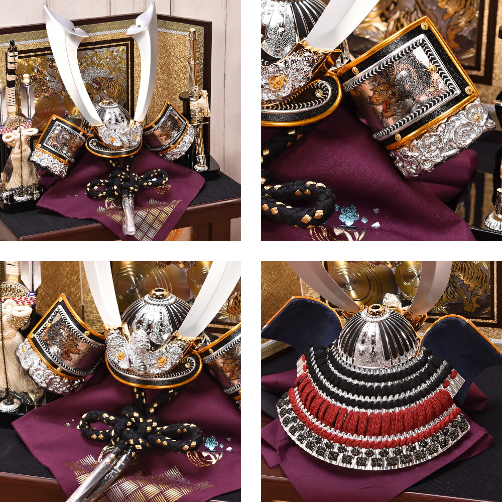 楽天市場】五月人形 コンパクト【選べる2種類】10号 兜収納飾り（穂高