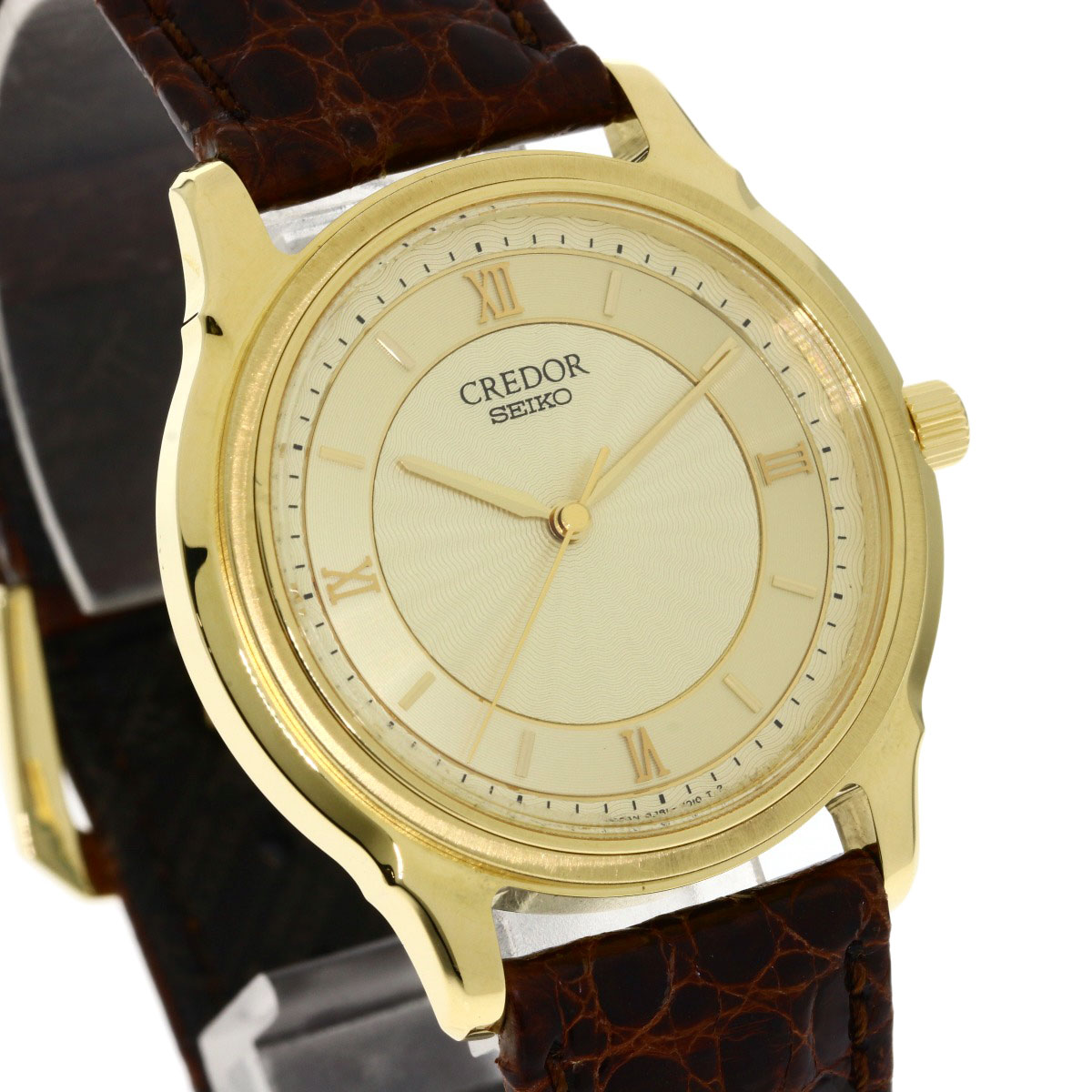 楽天市場】セイコー 8J81-7010 クレドール 腕時計 K18イエローゴールド