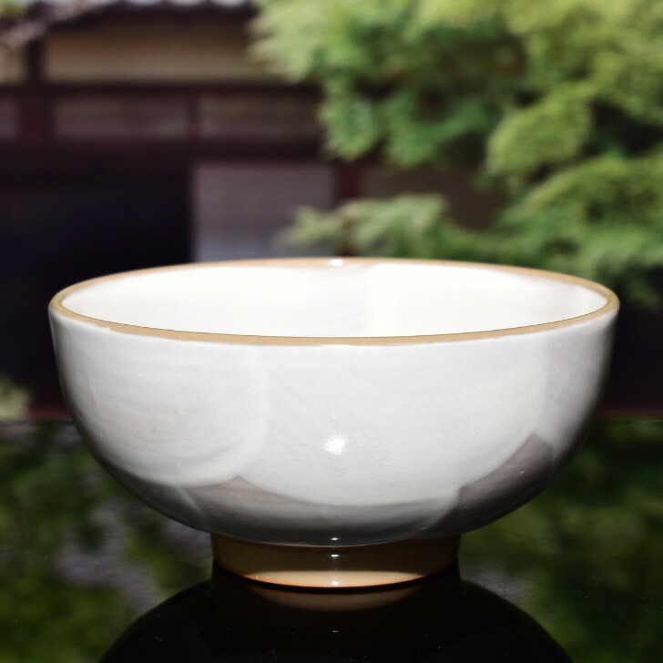 楽天市場】京焼 清水焼 陶あん 色絵付け ご飯茶碗 大（白地×コスモス