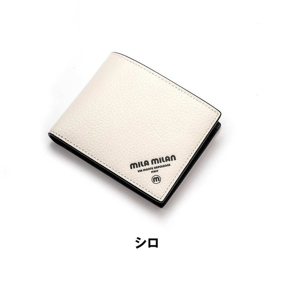 楽天市場】ミラ・ミラン 財布 二つ折り メンズ レディース 二つ折り
