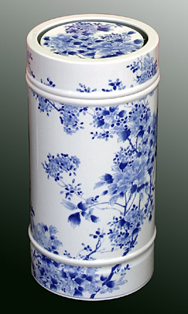 楽天市場】エチケットボックス 牡丹 有田焼 サニタリーボックス ゴミ箱