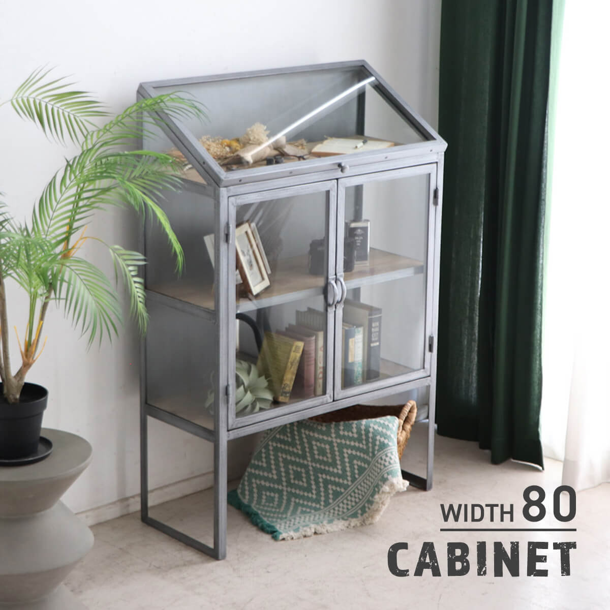 楽天市場】☆キャビネット 完成品 おしゃれ アンティーク 調 収納棚 扉