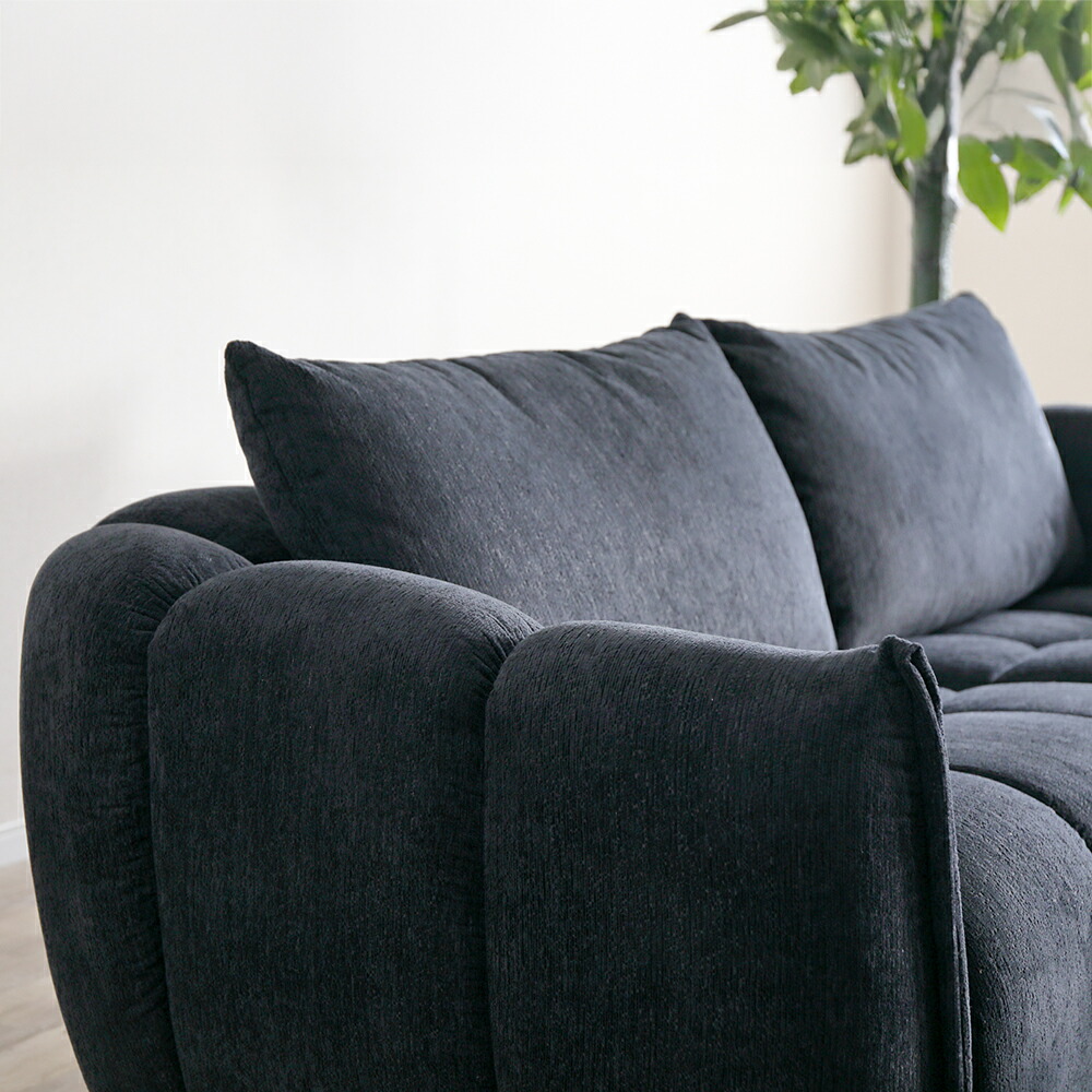 楽天市場】ソファ 3人掛け カウチソファー 3P sofa ファブリック