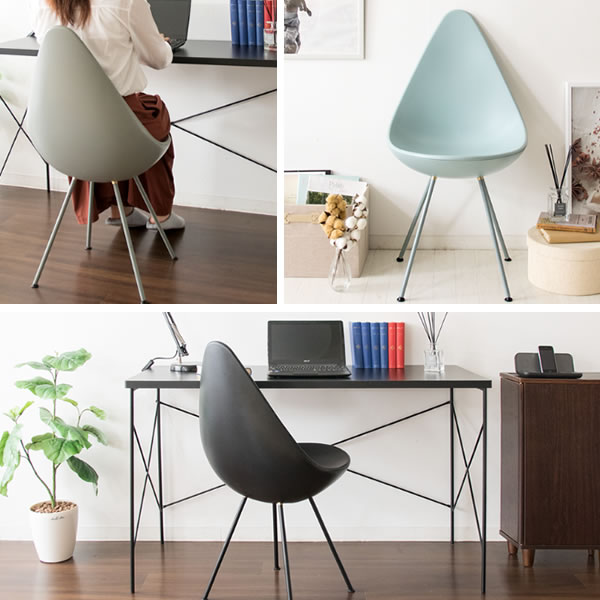 楽天市場】ダイニングチェア 座面高さ47cm いす チェアー カフェ風