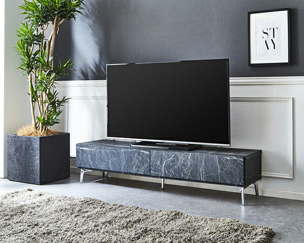 楽天市場】テレビボード 150 大理石風 テレビ台 ローボード 大理石 柄