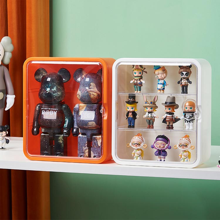 楽天市場】壁掛け コレクションケース 扉付き フィギュアケース