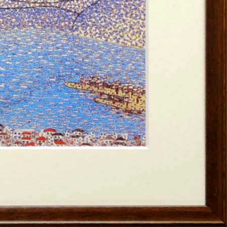 楽天市場】山下清 アートポスター 日本平の富士 送料無料 【複製