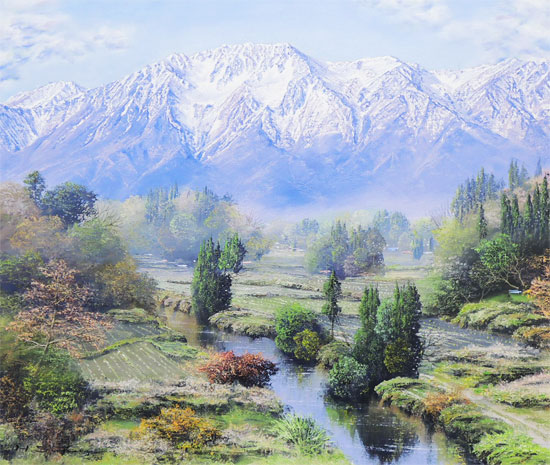 楽天市場】絵画 油絵 立山 （佐田光） 送料無料 【海・山】【肉筆