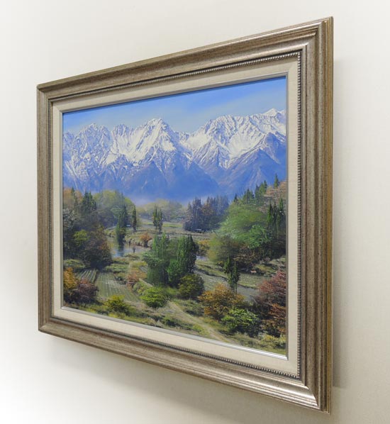 楽天市場】絵画 油絵 穂高 （佐田光） 送料無料 【海・山】【肉筆