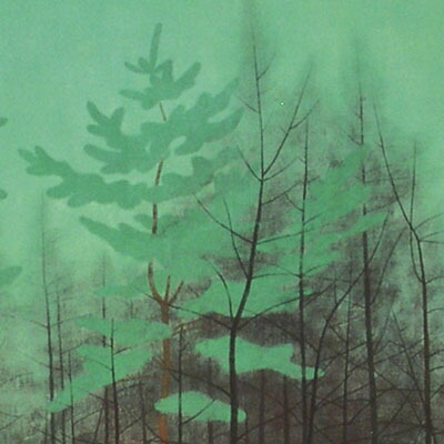 楽天市場】中村岳陵 絵画 雪晴 送料無料 【複製】【美術印刷】【巨匠