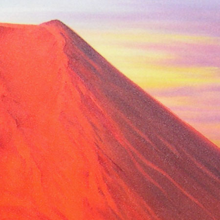 楽天市場】絵画 油絵 赤富士 F20号 （森田浩二） 送料無料 【肉筆