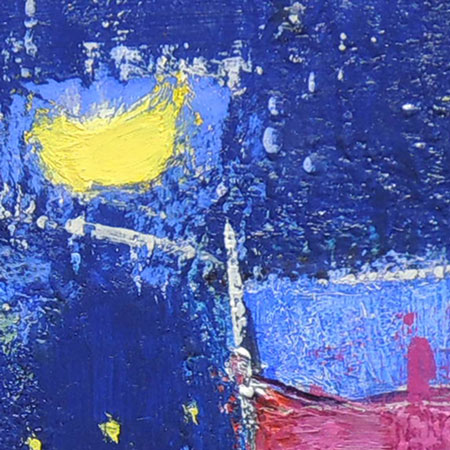 楽天市場】絵画 油絵 佐藤徹 ベニスに乾杯 送料無料 【肉筆】【油絵