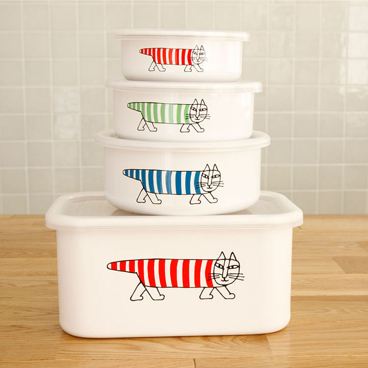 楽天市場】野田琺瑯リサラーソン マイキー ぬか漬け美人【LisaLarson