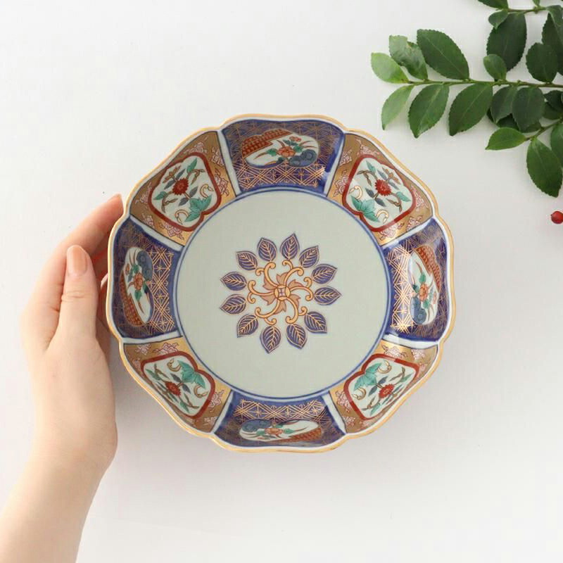 楽天市場】林九郎窯 預け鉢 窓花絵 磁器 波佐見焼 伊万里焼 古伊万里