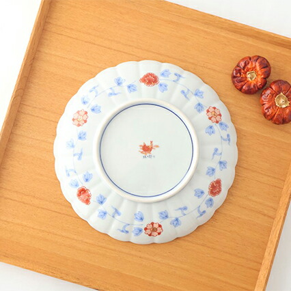 楽天市場】古伊万里 林九郎窯 見込菊花紋 波佐見焼 伊万里焼 お正月 皿