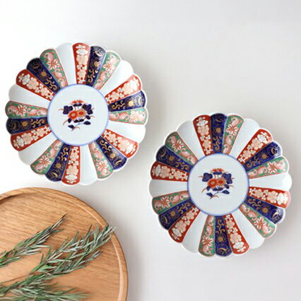 楽天市場】古伊万里 林九郎窯 見込菊花紋 波佐見焼 伊万里焼 お正月 皿