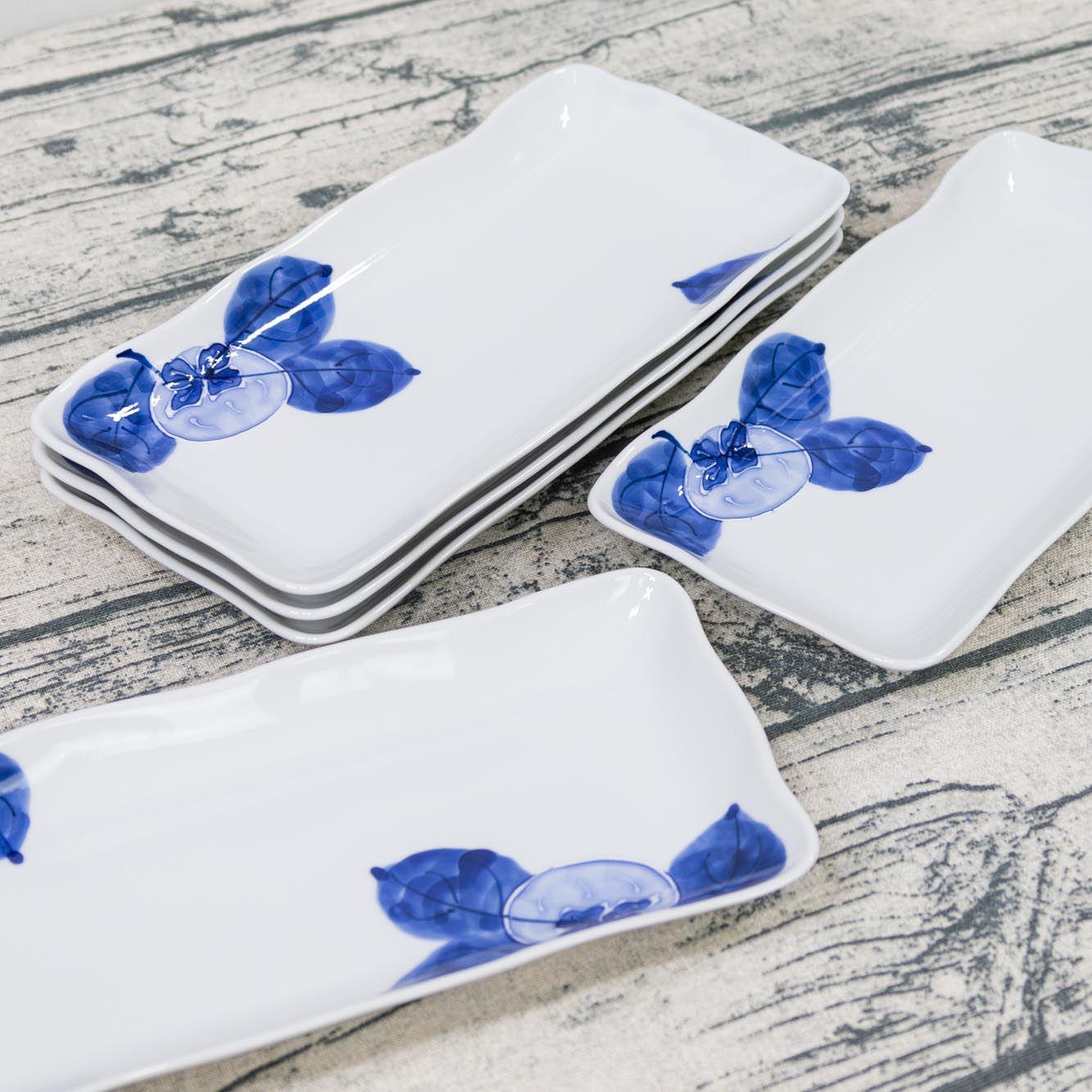 楽天市場】＼ 波佐見焼 ／ 【 中善 -NAKAZEN- 】 角皿 長角皿 焼き皿