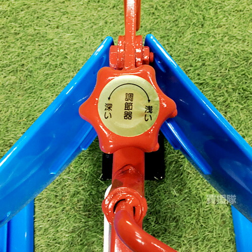 楽天市場】ホンダ こまめF220用 ブルー溝浚器L（尾輪付） 12144