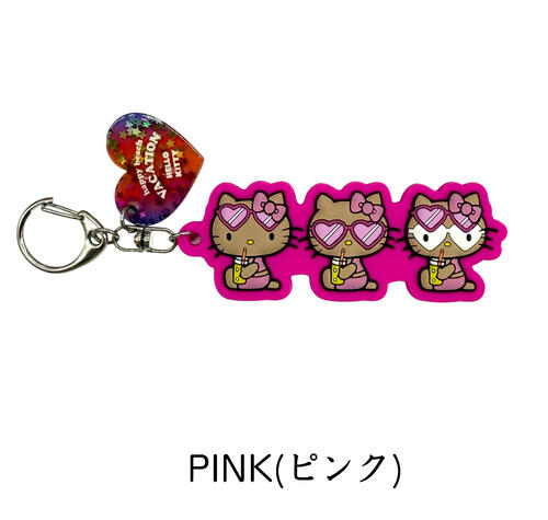 楽天市場】○o。SANRIO ハワイアン 日焼けキティ シリーズ キーリング