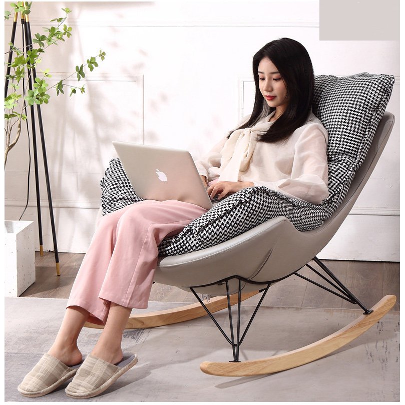 楽天市場】マラソン限定クーポン実施中 ロッキングチェア オットマン