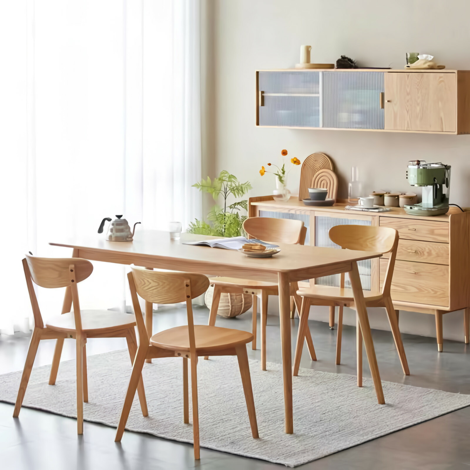 楽天市場】マラソン限定クーポン実施中 ダイニングチェア 天然木