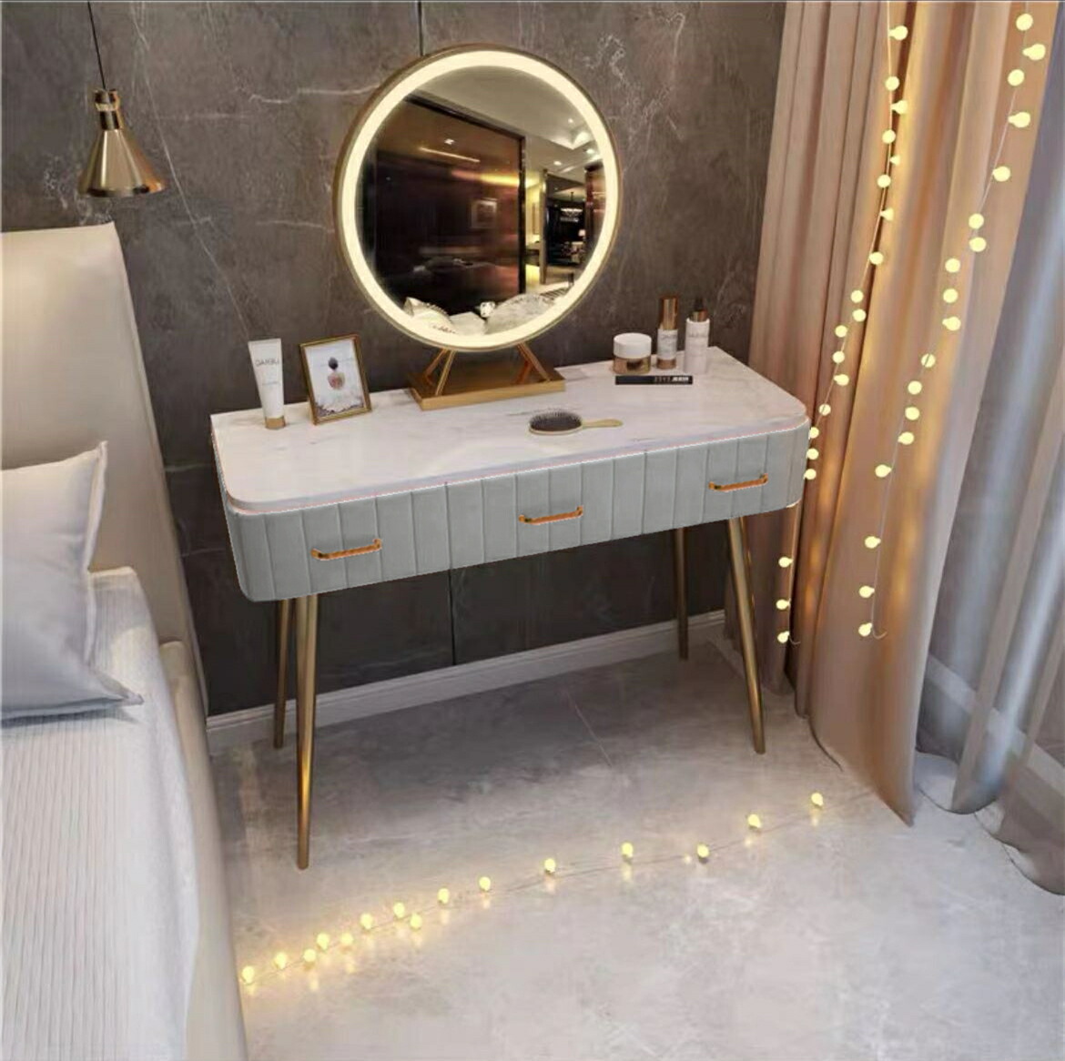 楽天市場】マラソン限定クーポン実施中 ドレッサー 北欧風 鏡台