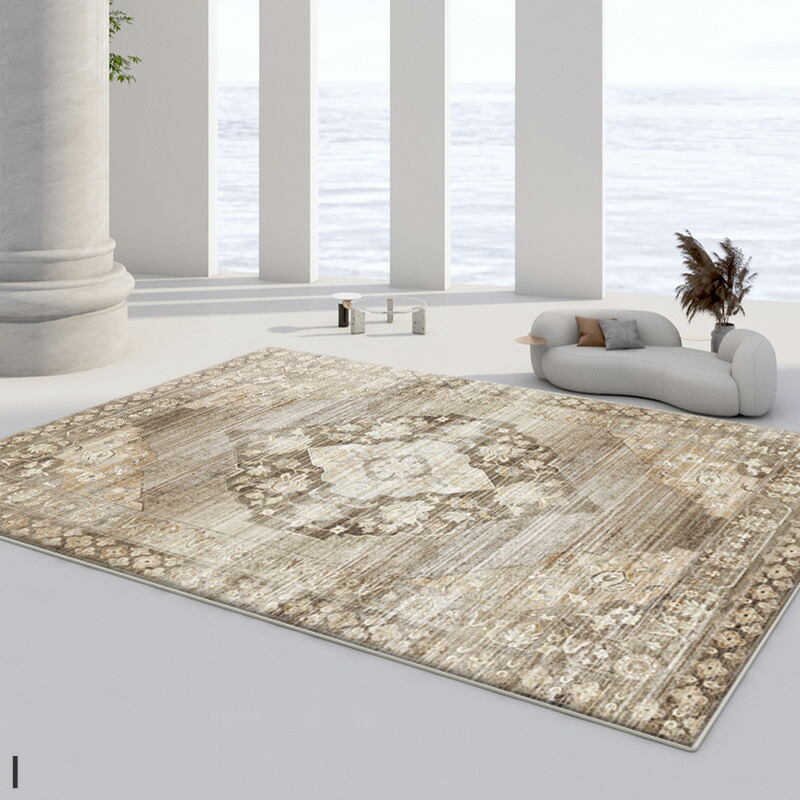 楽天市場】ラグ 夏用 洗える ラグマット カーペット ペルシャ風