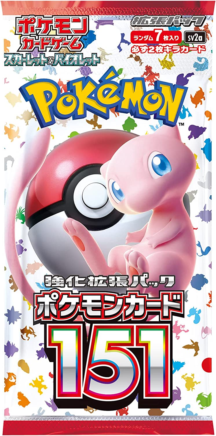 楽天市場】5パック ポケモン カードゲーム ポケカ151 新品 未開封