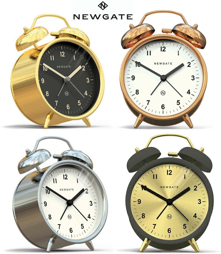 楽天市場】NEW GATE ニューゲート目覚まし時計 アラームクロックダブル