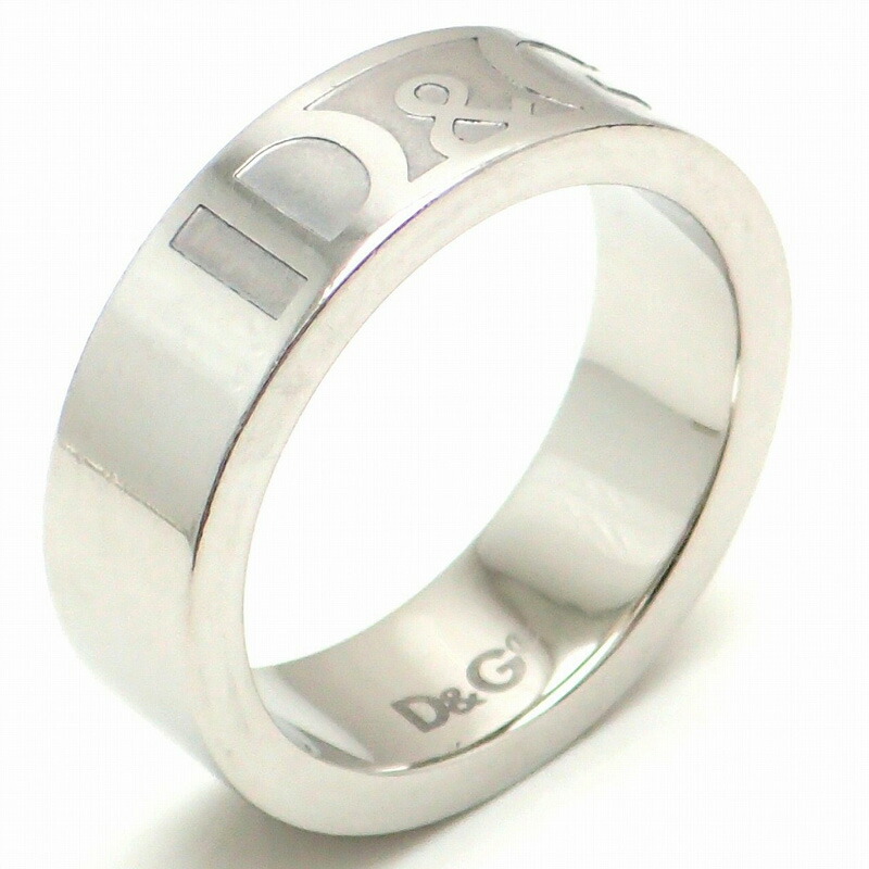 楽天市場】D&G リング ジュエリーロゴ＆ラブ×シルバーリング 「LOVE