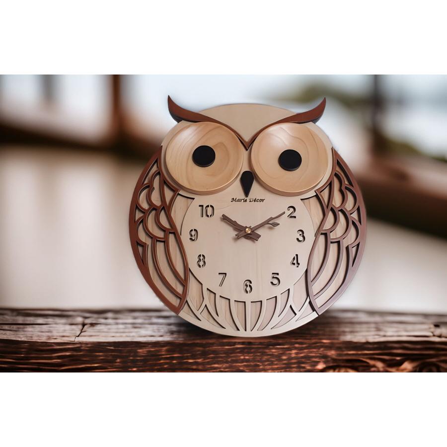 ふくろう 時計」の人気商品一覧 | 安い商品を通販サイトから探す