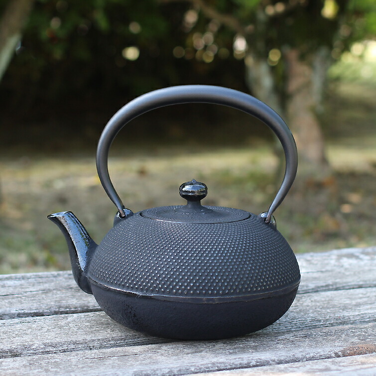 楽天市場】【送料無料】【日本製 鉄瓶】南部鉄器 南部鉄瓶 姥口アラレ