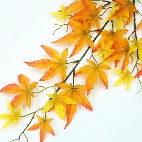 楽天市場】【造花】モミジ・紅葉（造花・アートフラワー） : フラワー