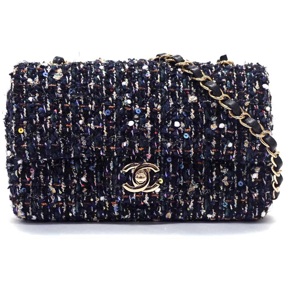 楽天市場】CHANEL 【シャネル】 チェーンショルダー バッグ ツイード
