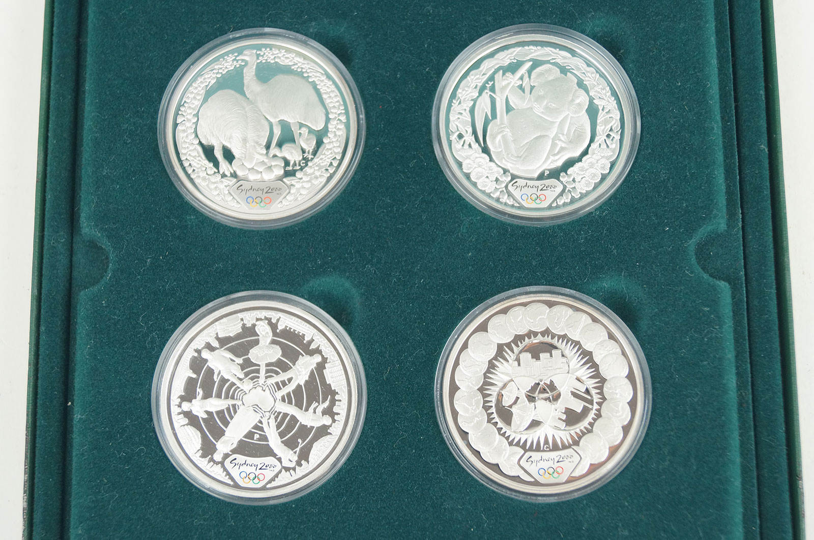 楽天市場】【2000年シドニーオリンピック公式記念コイン 5ドル銀貨4